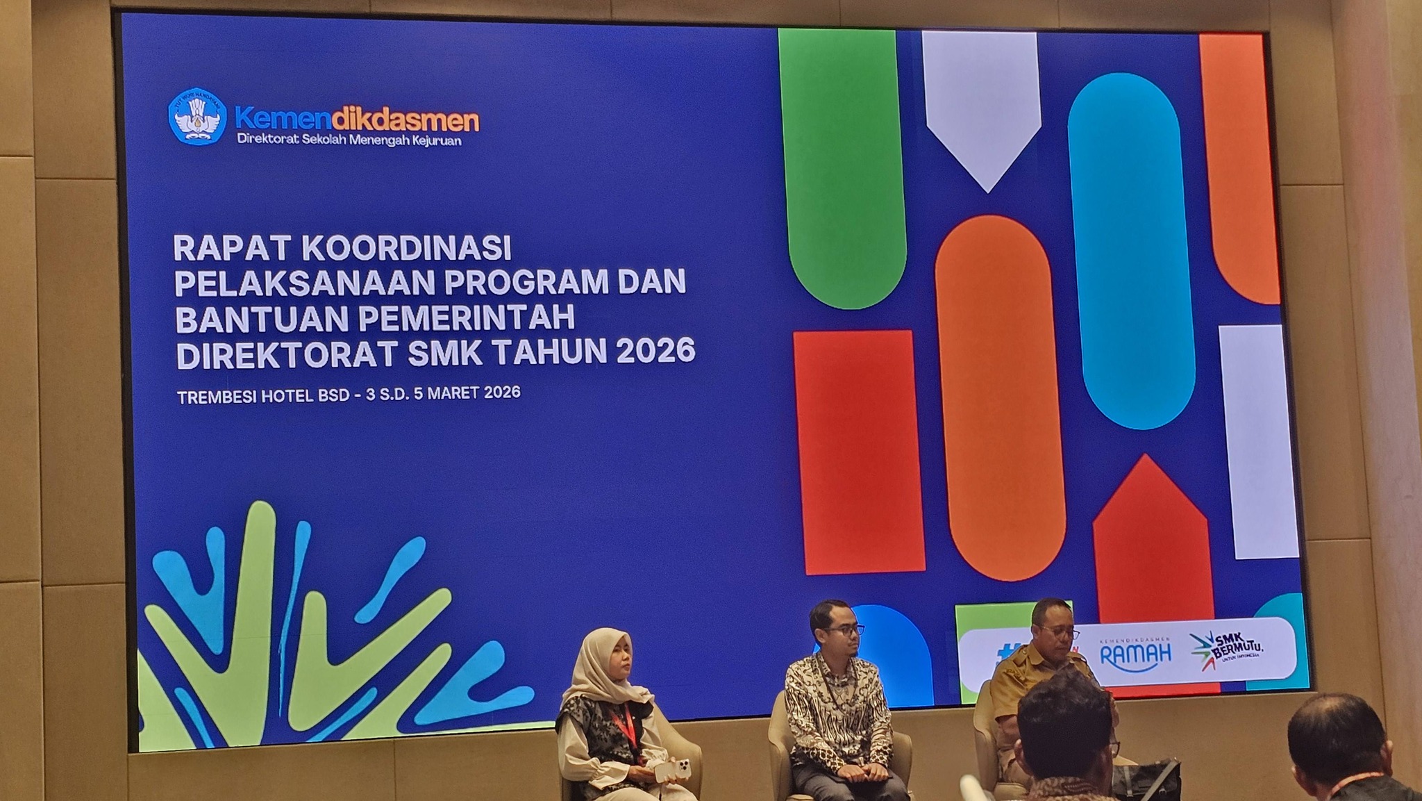 Rapat Koordinasi Program dan Bantuan Pemerintah Direktorat SMK Tahun 2026